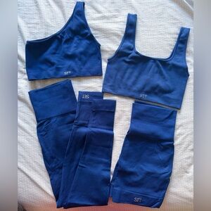 SET Active - Sculptflex Leggings, Bras, and Biker Shorts - Royal